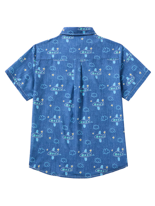 Aeroplane Print Shirt