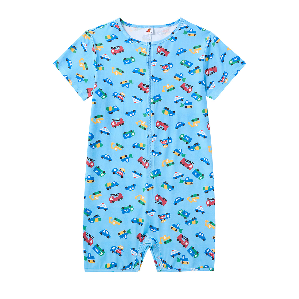 Zipped Vroom Vroom Romper