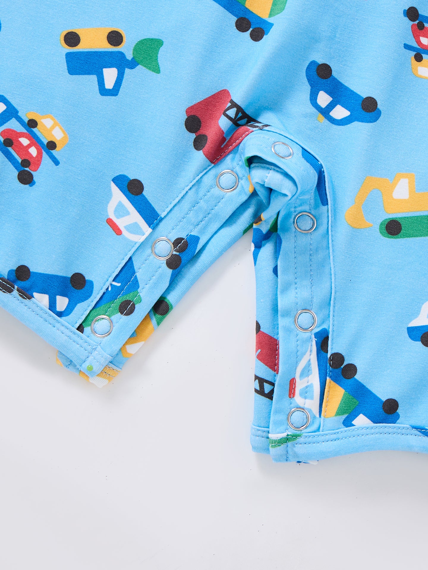 Zipped Vroom Vroom Romper